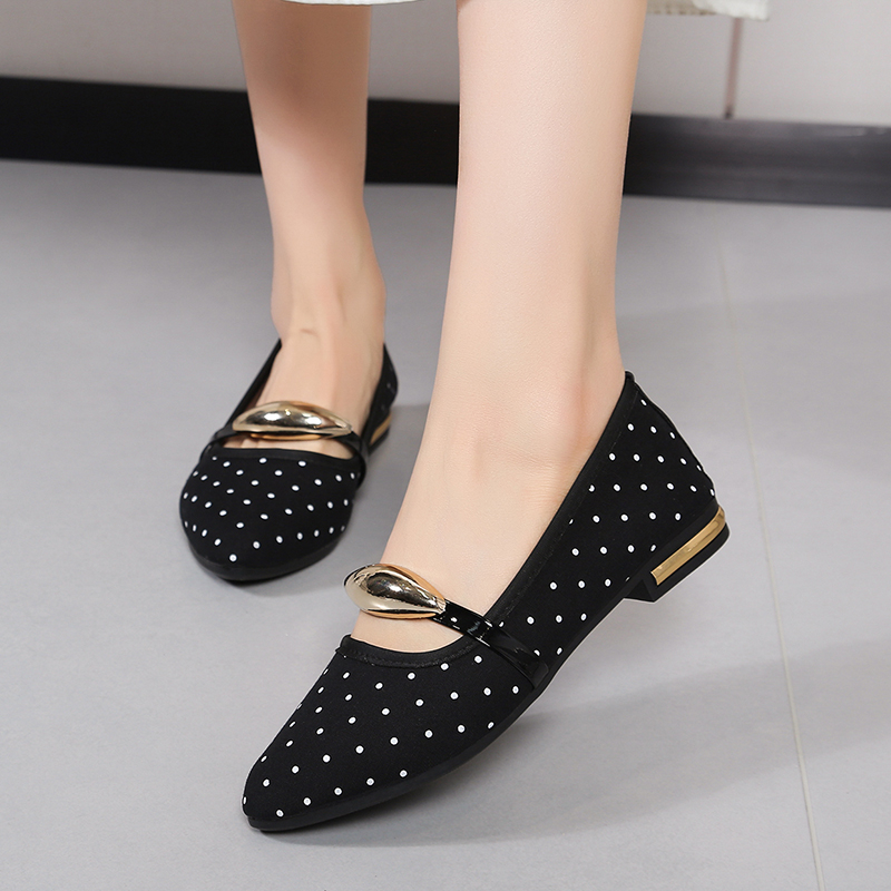 봄과 가을 우아한 포인티드 섹시 로우힐 캐주얼 슈즈 유 - Women'S Shoes And Accessories 리뷰 및 가격