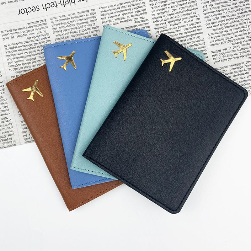 럭셔리 골드 비행기 여권 커버 맞춤 이름 남녀 비즈니스 - Women Accessories Business Name 리뷰 및 가격
